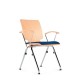 Chaise AXO empilable avec tablette écritoire
