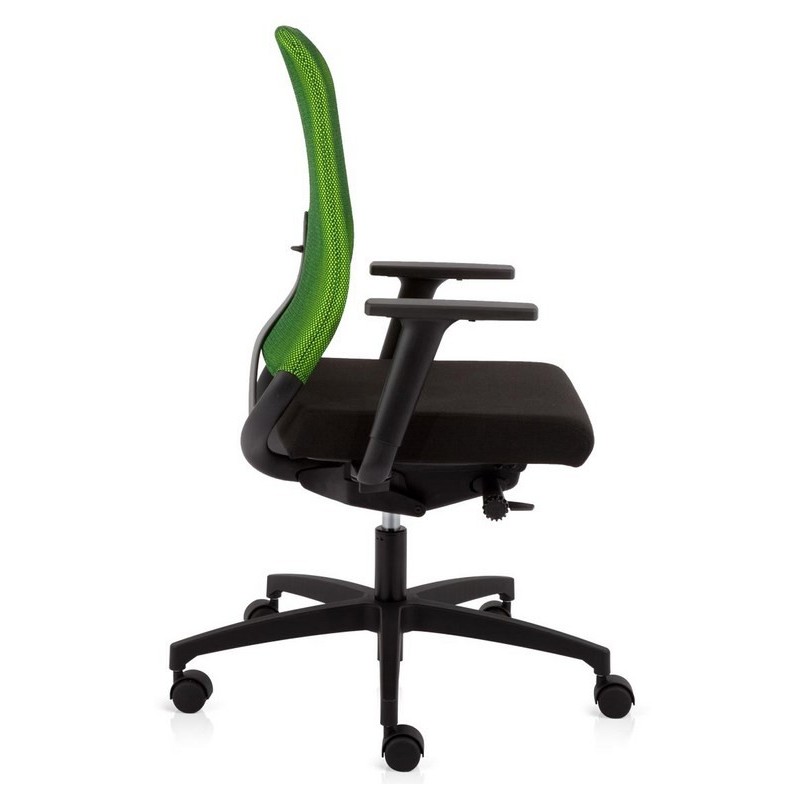 Fauteuil de bureau ergonomique GLOBELINE - Noir - Delex Mobilier