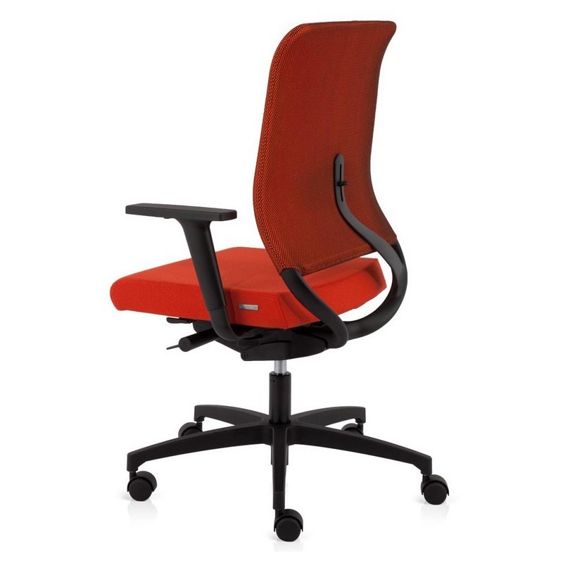 Fauteuil de bureau ergonomique ERWAN - Noir - Delex Mobilier