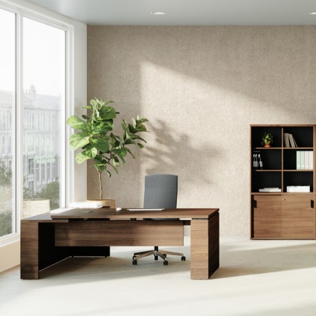 Bureau direction design KARA avec retour